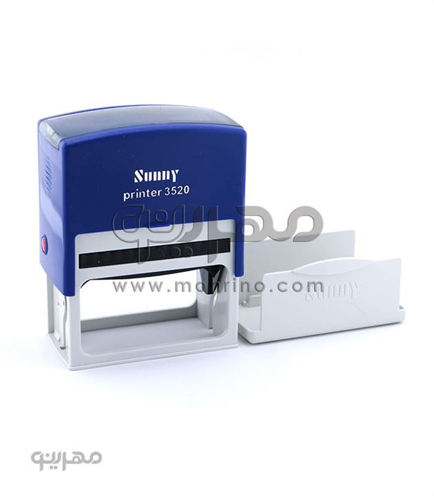 مهر ژلاتینی مستطیل Sunny 3520